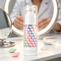 Base de Teint Correctrice 3-en-1 Marque Privée OEM ODM Personnalisée – Crème Isolante Tricolore Arc-en-ciel Unifiante