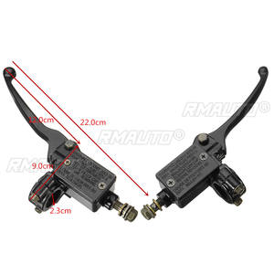 Nouveau levier de frein et d'embrayage hydraulique pour guidon de moto 23 mm gauche/droite, compatible avec les motos 90cc, 110cc, 125cc - Product Image 6