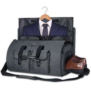2023 nouveau sac de sport en <span class=keywords><strong>cuir</strong></span> personnalisé à la mode pour hommes voyage d'affaires week-end avec <span class=keywords><strong>pochette</strong></span> à chaussures nuit grand - Product Image 4