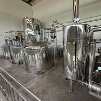 Complete 5-300TPH palmolieverwerkingsmachine, productielijn voor ruwe palmvruchtenolie, installatie voor het raffineren van palmpit-olie