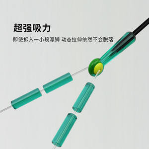 Ensemble de 5 perles spatiales en silicone Aohu à noyau haute densité pour la pêche à la ligne - Product Image 4