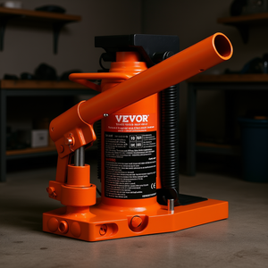 Martinetto Idraulico a Bottiglia Vevor da 2,5 Tonnellate, Alzatore Pneumatico in Acciaio per Sollevamento Veicoli, Altezza Minima 0,8-5,3 Pollici - Product Image 2