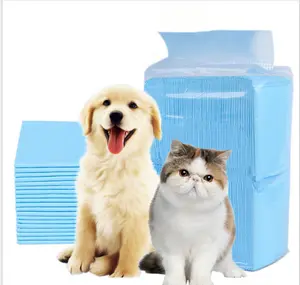 Siêu thấm Puppy đào tạo Dog PEE Pads không thấm nước dùng một lần Polymer nhanh chóng khô sap chất liệu không bị rò rỉ Dog PEE Pads