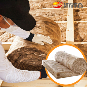 Thermal <strong>Insulation</strong> R2.5HD for Residential Building Wall Batts ECO Brown Glass Wool <strong>Insulation</strong> - Product Image 2