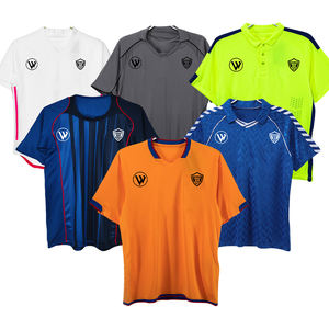 قميص كرة قدم رجالي بتصميم كلاسيكي سريع الجفاف وقابل للتنفس، ملابس كرة قدم بالجملة، قميص نادي رياضي بتصميم عتيق - Product Image 2