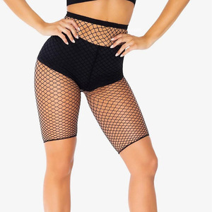 Shorts de Rejilla Estilo Gitano para Mujer, Lencería Sexy de Malla, Pantimedias/Mallas Opacas, Medias de Red Mini, OEM - Product Image 2