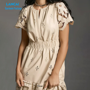 I produttori di <span class=keywords><strong>abbigliamento</strong></span> hanno personalizzato abiti firmati da donna abiti estivi di alta qualità alla moda - Product Image 2