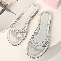 Sandales plates en cuir PU respirantes et antidérapantes FY-22 Fashion Summer Platform