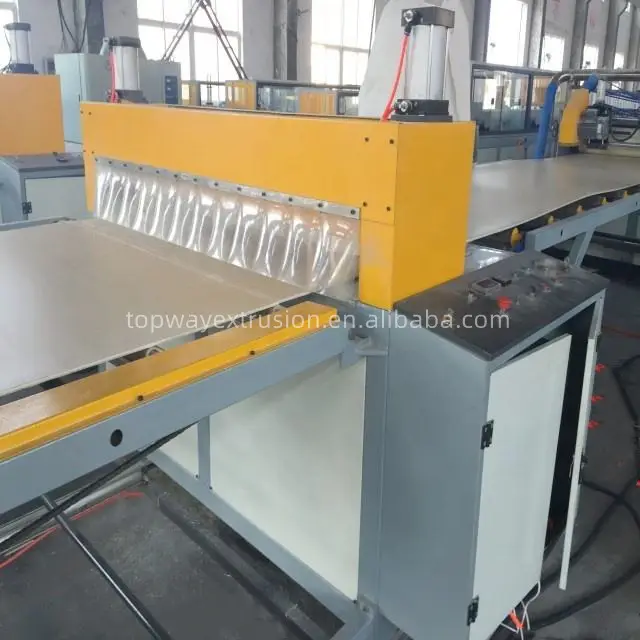 Mesin ekstrusi papan kabinet busa PVC jalur produksi papan busa kerak PVC
