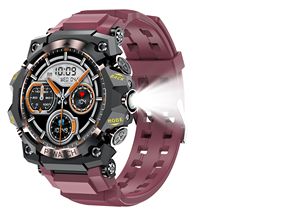 Reloj Inteligente Deportivo DF EDS PG222 para Exteriores 2025, Resistente al Agua, con Monitor de Ritmo Cardíaco, Linterna, Pantalla de 1.39 Pulgadas, Moderno - Product Image 5