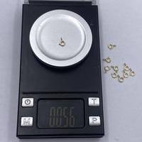 Connecteur de chaîne à fermoir à ressort en Or 14K Au585 pour colliers, bracelets, chaînes de cheville, accessoires et composants pour la fabrication de bijoux DIY