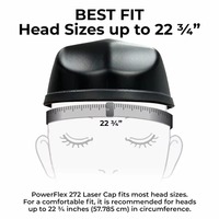 Casque de thérapie laser à faible intensité AQSHE 272 Diode Lllt 650 nm 5 Mw pour la repousse des cheveux et le traitement de la perte de cheveux Hairma X