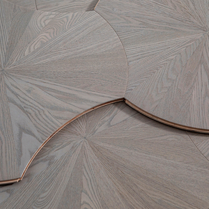 Parquet en chêne européen multicouche AVANTIMORA E0 E1 FSC de qualité supérieure AB 18 mm, finition lisse, système T&G hexagonal, pour projets commerciaux - Product Image 1