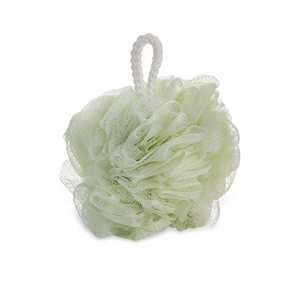 Bath Flower Bath Ball Grayish Blue Matcha Green Soft Mesh Shower <b>Sponge</b> For Home <b>Bathing</b> Use - Product Image 5