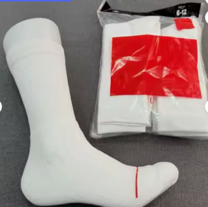 Chaussettes de sport personnalisées avec logo blanc Hane Crew Socks - Product Image 4