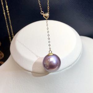 Collar de Perlas de Alta Calidad de 5 Capas Apiladas de 3.5-4mm en Azul Violento, Nuevo Modelo Baby Zakrimison - Product Image 1