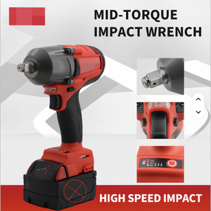 1300Nm High Torque Quality Modern <b>Tools</b> Renovations & Repairs Portable 1/2inch <b>Power</b> Wrench High-Intensity Impact MWK-21 MWK-21 - Product Image 5