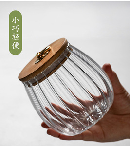 Microwave oven keamanan lilin stoples kaca kosong kaca kecil stoples kaca wadah kaca untuk penyimpanan makanan <span class=keywords><strong>set</strong></span> - Product Image 4
