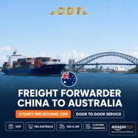 Service de dédouanement FBA depuis la Chine, transitaire pour fret commercial avec livraison DDP porte-à-porte en Australie et aux États-Unis
