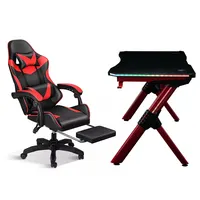 Elektrischer stehender Spieltisch und Stuhl Set Mesa Gamer Gaming Desk