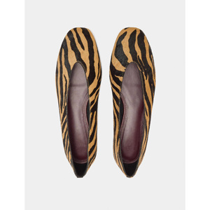 Vera pelle Slip-On leggero estate singola piatta moda retrò crine <span class=keywords><strong>di</strong></span> <span class=keywords><strong>cavallo</strong></span> da donna francese Mary Jane tendenza 2025 scarpe nuove - Product Image 6