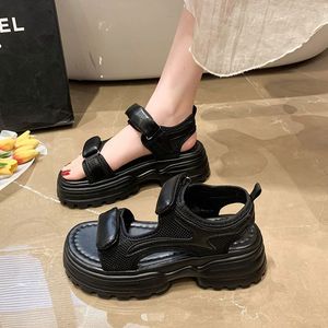 Zapatos de Plataforma Ligeros de Moda para Mujer, Sandalias Deportivas Casuales de Estilo Coreano para Verano, Nuevas Beach26 - Product Image 4