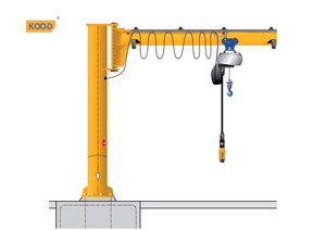 ขายตรงจากโรงงาน เครนจิ๊บเคลื่อนที่ได้ ขนาด 0.5 ตัน ถึง 5 ตัน พร้อมล้อ - Product Image 6