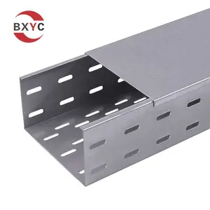 China Manufacturer Customized OEM Finish Galvanized Hot Dip Galvanized Powder Coated Steel Perforated Cable Tray