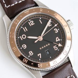 Montres mécaniques de haute qualité, vente chaude, design de créateur, bracelet en acier inoxydable, haut de gamme, unisexe, boîtier doré - Product Image 1