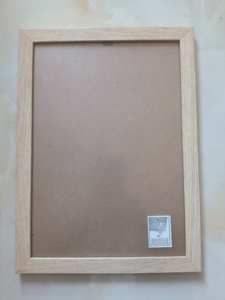 กรอบรูปไม้ทำด้วยมือปรับแต่งเองได้กรอบภาพใหม่สีดำสีขาวสีฟ้าสีน้ำตาล A1 A3 A2ผนัง A4 - Product Image 4