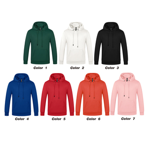 Venta al por mayor de alta calidad sudaderas con capucha en blanco de talla grande Cool Guy moda hombres sudaderas con capucha logotipo personalizado sudaderas con capucha unisex - Product Image 4