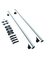 YH-A-016 barre transversale universelle en alliage d'aluminium de haute qualité avec crochet, barre d'aile style muet
