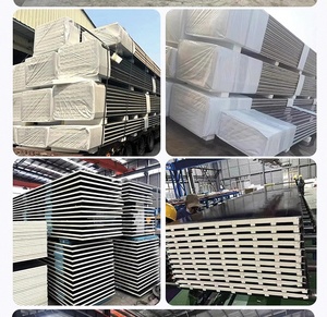 Factory <strong>Roof</strong> <strong>Sandwich</strong> <strong>Panels</strong> Polyurethane Filling Insulation Double-layer Composite Aluminum Alloy Outdoor Great <strong>Wall</strong> Tile - Product Image 4