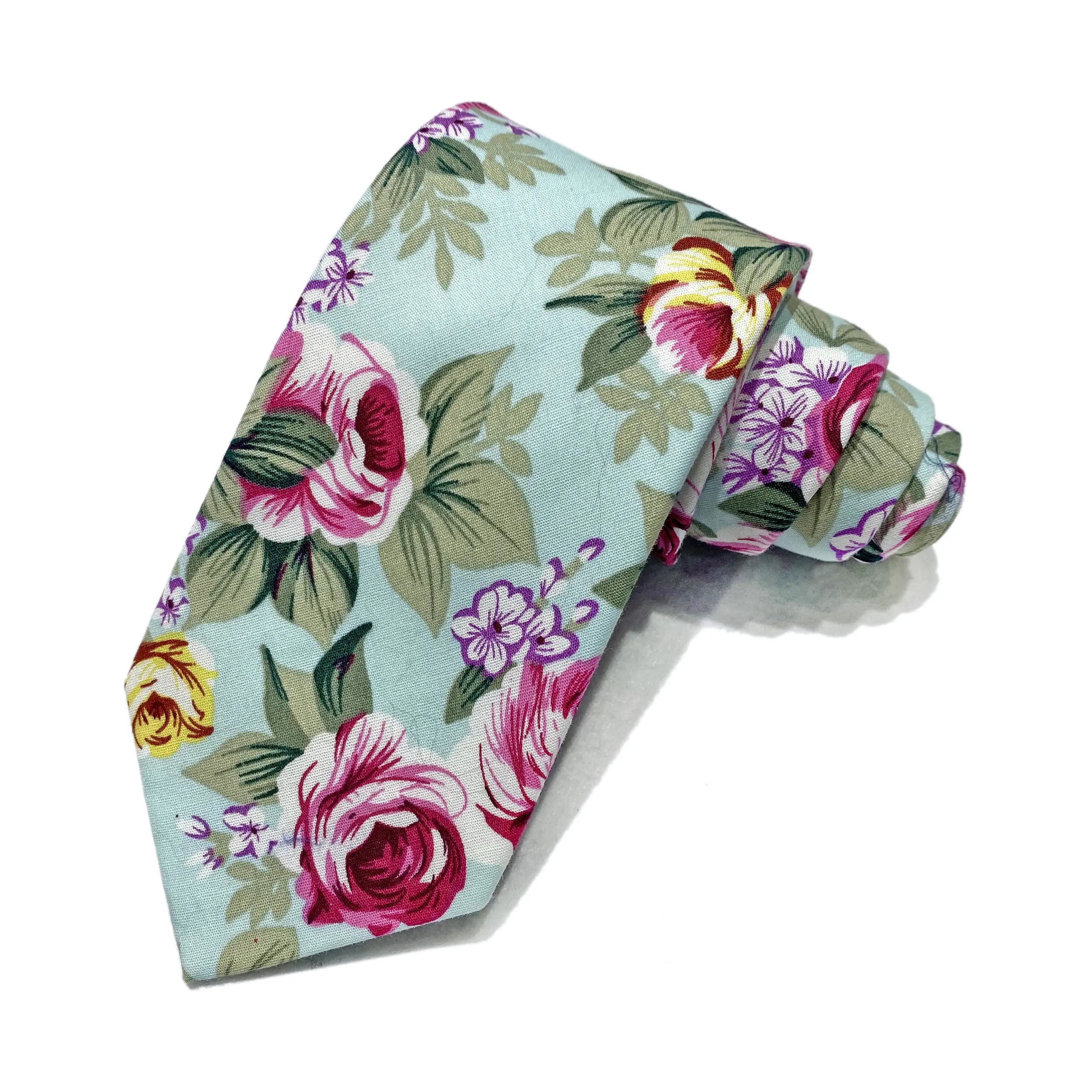 Famous Brans Necktie Supplier Modern Style Custom Logo Neck Tie Fashion Business Neck Tie 10cm Wide Necktie Flower Ties