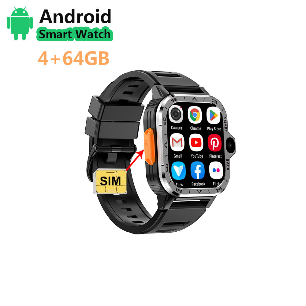 Reloj plateado 4+16GB