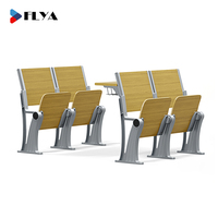 Vente de gros Mobilier scolaire Bureau et chaise d'étudiant Ensemble table et chaises en bois massif pour classe d'université