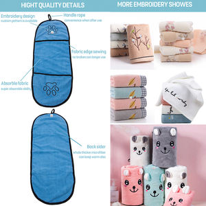 COLLABOR Yorkshire Magic Handtuch Haustier Bequeme Verwendung Haustiere Pflege Handtuch Direkter Lieferant Haustier Bad Hunde tücher - Product Image 3