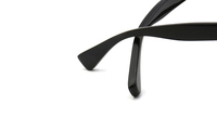 Luxe rétro modèle à la main 320 fait à la main véritable corne de buffle lunettes à cadre irrégulier