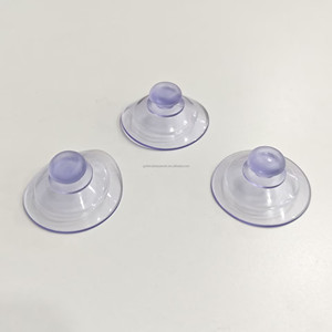 Ventouse en forme de champignon en gros d'usine, ventouse transparente en PVC, ventouse en plastique transparente pour aquarium en verre - Product Image 3