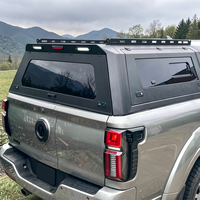 Capote de camionnette tout-terrain 4x4 pour Toyota Hilux Travo N90 2026+ en aluminium avec fenêtres et accessoires