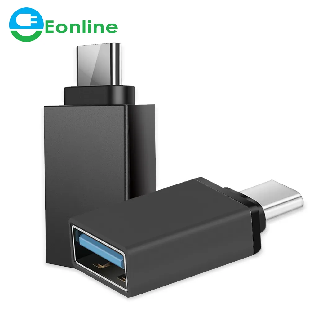 EONLINE USB 3.0 כדי סוג-C OTG מתאם USB סוג C זכר למייקרו USB נקבה ממיר עבור Macbook סמסונג S20 USBC OTG מחבר