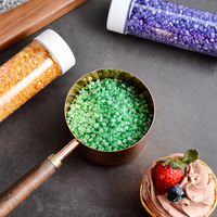 Chocolat d'Halloween avec logo personnalisé pour décoration de gâteau comestible arrose les produits artisanaux solides en emballage en bouteille de tailles variées