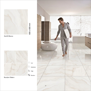 Azulejos de Porcelana Mate Vaagli con Acabado Metálico, 600x600mm, 8mm, Diseño Cerámico con Aspecto de Piedra Rústica - Product Image 3