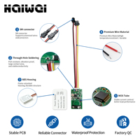 Interrupteur tactile intelligent RGB CCT à gradation progressive DC12V 5A 60W pour éclairage de miroir LED