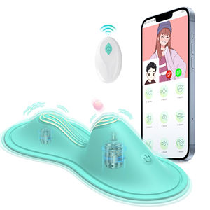 Vibratore Indossabile con Ricarica USB e Telecomando, per Stimolazione Clitoridea Impermeabile in Silicone – Giocattoli Erotici Discreti per Adulti, <span class=keywords><strong>Massaggio</strong></span> Femminile - Product Image 1