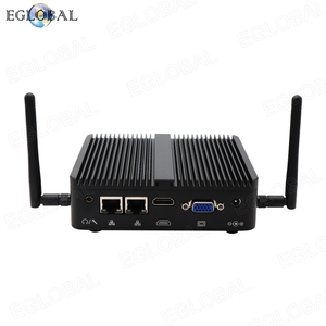 Eglobal fanless Intel Celeron <span class=keywords><strong>J4125</strong></span> 10W <span class=keywords><strong>TDP</strong></span> LPDDR4การบริโภค/DDR4สูงสุด32G Mini PC msata/M.2 SSD หรือ SATA hdd/ssd options - Product Image 3