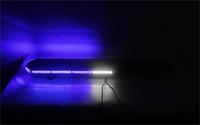 EMARK Dach-Montierte Ultraflache LED-Warnleuchte Bernsteinfarbenes Notfall-Blinklicht Vollgröße LED-Modul Drahtlose Steuerung für LKW und PKW