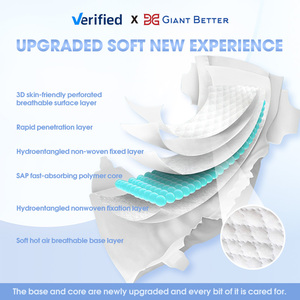 Produits d'hygiène turcs, couches jetables ultra-fines, super sèches, surface couche pour bébé, couches en vrac, couches pour bébés/enfants - Product Image 2