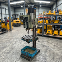 Machine de perçage et de fraisage verticale d'occasion Haibo ZB5040 multifonctionnelle, table de travail 40 mm x 1200 mm