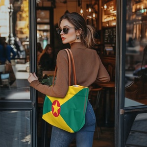 Borsa a Tracolla Casual da Donna in PU, con Motivo Artistico Ispirato a Grenada, per Viaggi e Uso Quotidiano - Product Image 3